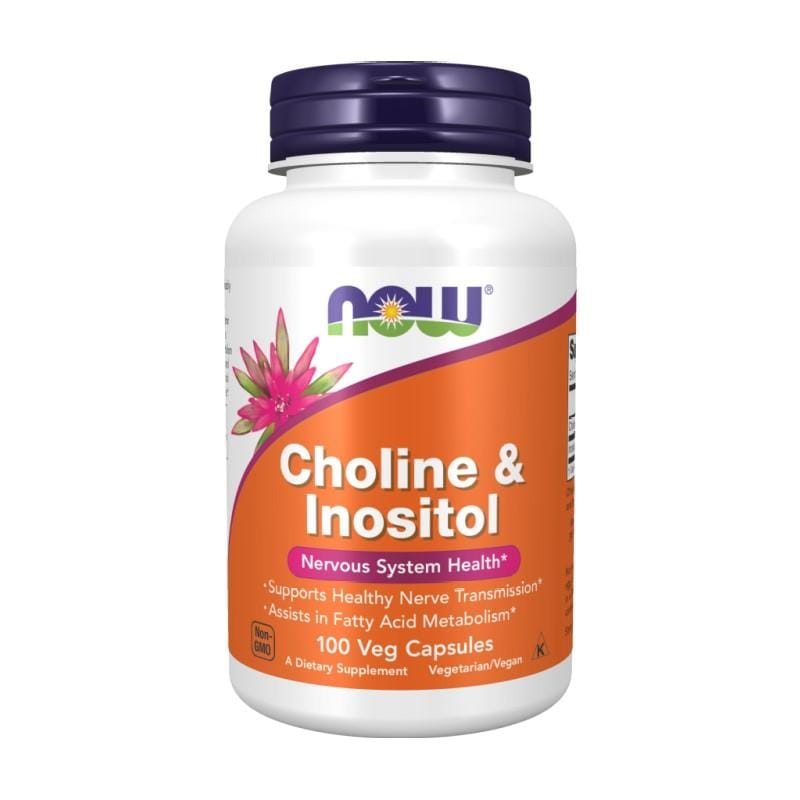 Cholín & Inozitol NOW (100 kapsúl)