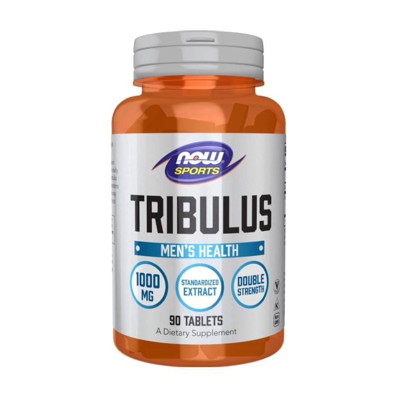 Tribulus - Kotvičník zemný NOW, 1000 mg (90 tabliet)