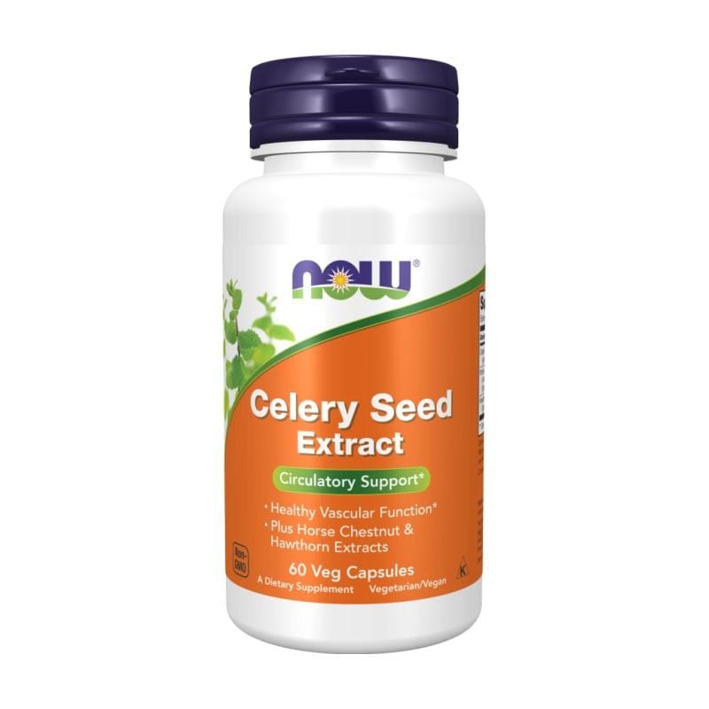 Extrakt zo semien zeleru NOW, 100 mg (60 kapsúl)