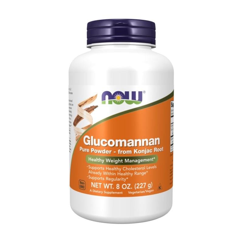 Glukomanán v prášku NOW (227 g)