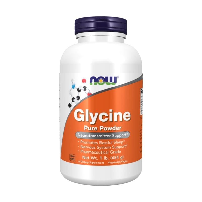 Glycín v prášku NOW (454 g)