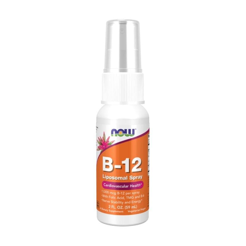 Lipozomálny sprej s vitamínom B-12 NOW (59 ml)