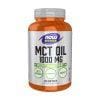 MCT olej NOW, 1000 mg (150 mäkkých kapsúl)
