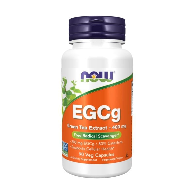 EGCg Extrakt zo zeleného čaju NOW (90 kapsúl)