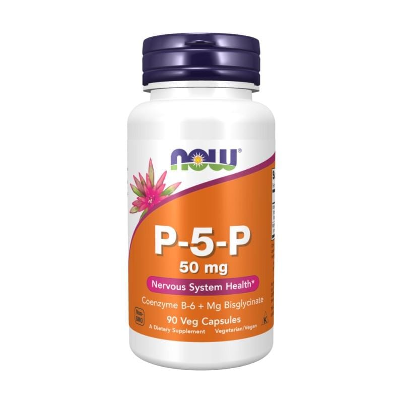 P-5-P NOW, 50 mg (90 kapsúl)