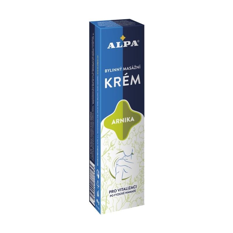 Bylinný masážny krém s arnikou Alpa (40 g)