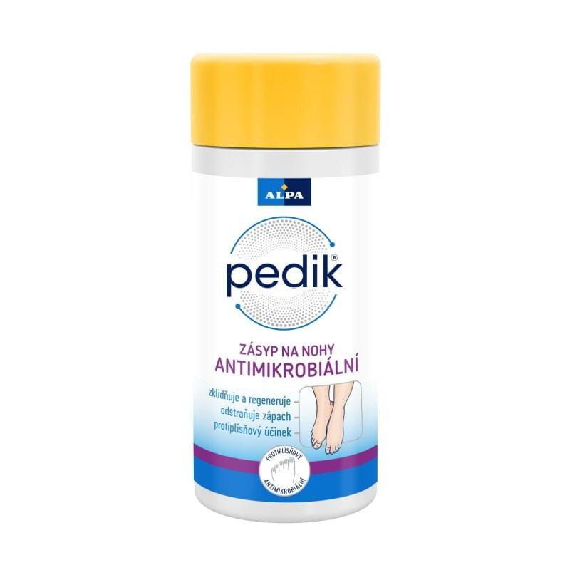 Púder na nohy s antimikrobiálnou zložkou Alpa (100 g)