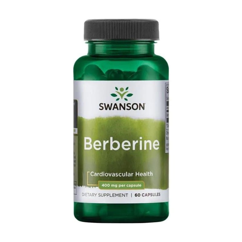 Berberín Swanson, 400 mg (60 kapsúl)