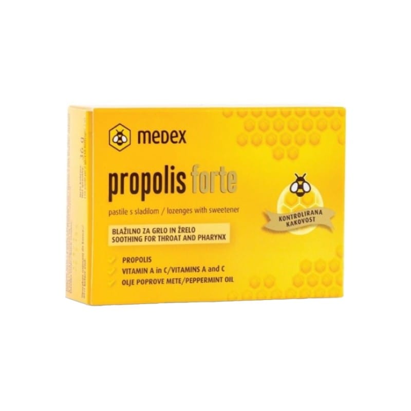 Propolis Forte pastilky Medex (18 pastiliek)