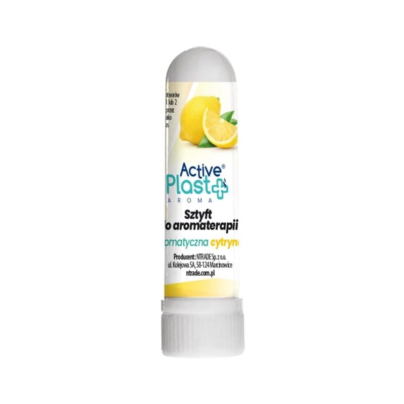 Vreckový inhalátor Osviežujúci citrón ActivePlast (1 g)