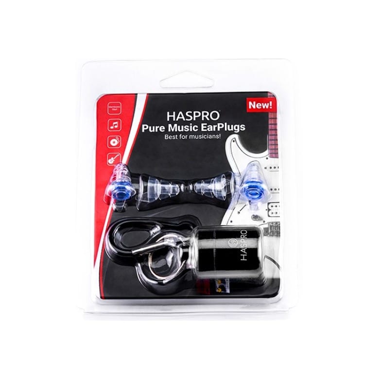 Štuple do uší pre hudobníkov – silikónové Pure Music Haspro (2 páry S/M)