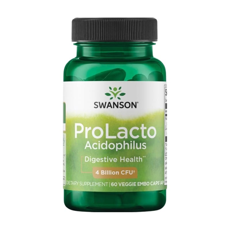 ProLacto Acidophilus – 4 mld. CFU Swanson (60 kapsúl)