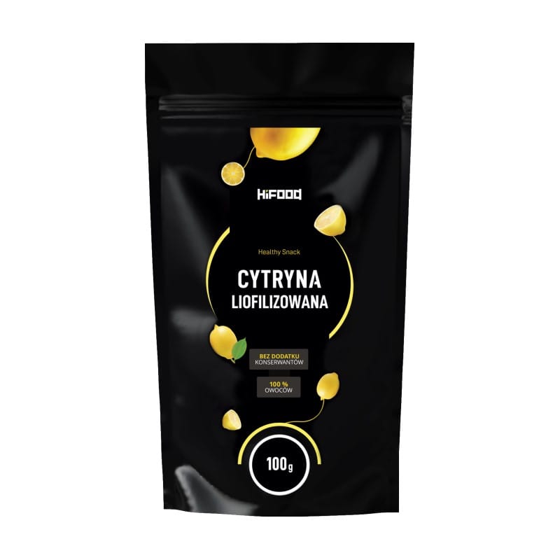 Citrónový prášok – lyofilizovaný HiFOOD (100 g)