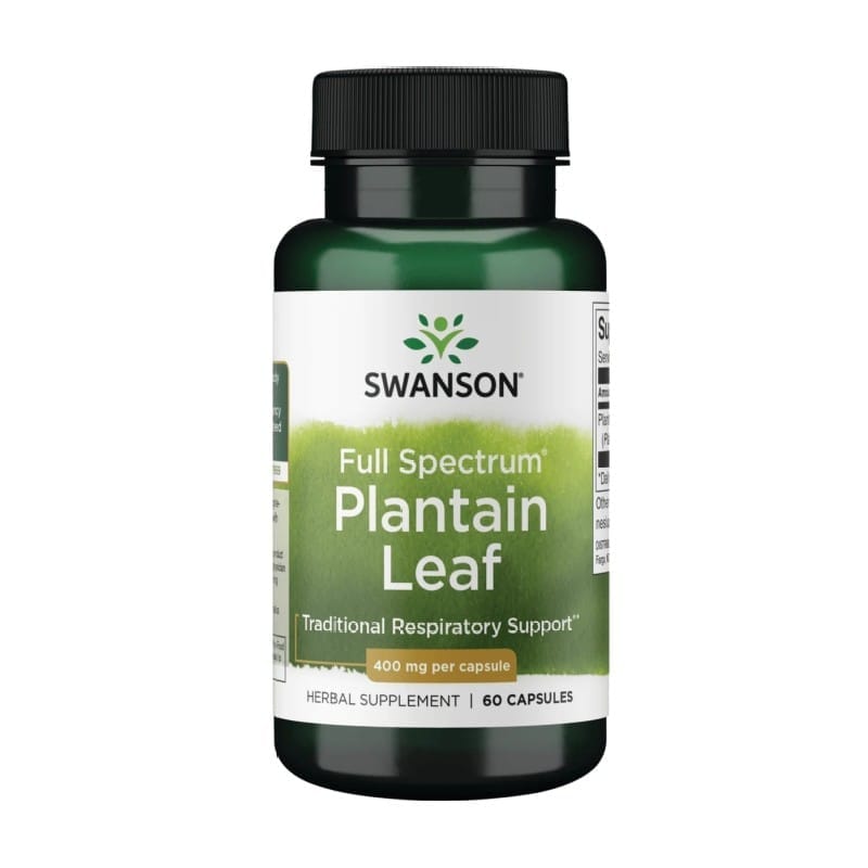 List skorocelu Swanson, 400 mg (60 kapsúl)