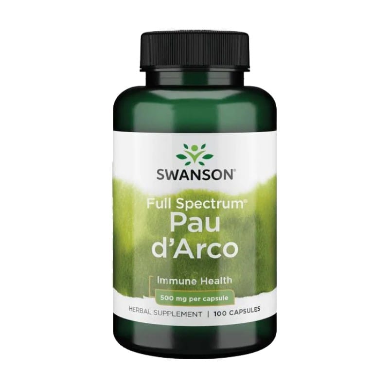 Pau d'Arco Swanson, 500 mg (100 kapsúl)
