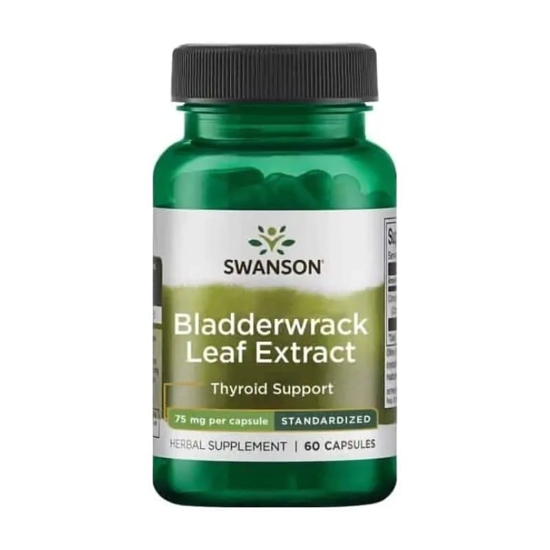 Extrakt z chaluhy bublinatky Swanson, 75 mg (60 kapsúl)