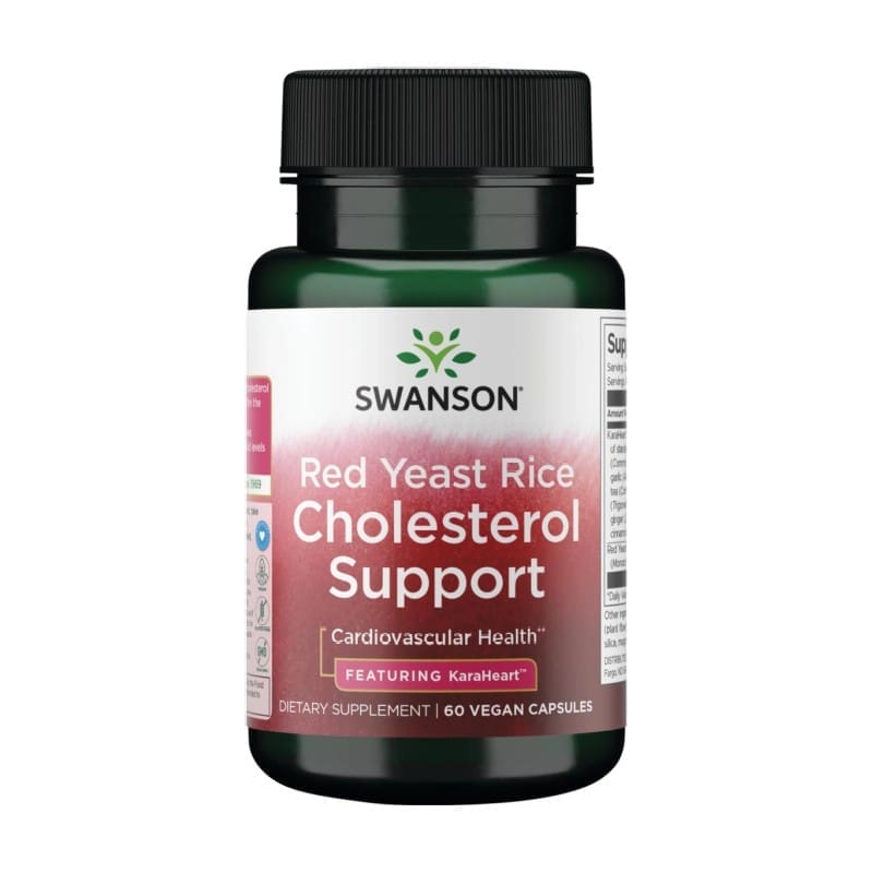 Červená fermentovaná ryža Swanson, Cholesterol Support (60 kapsúl)