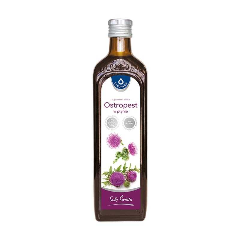 Pestrec mariánsky v tekutej forme Oleofarm (490 ml)