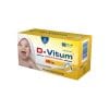 Vitamín D3 400 IU pre dojčatá a deti D-Vitum Oleofarm (90 twist-off kapsúl)