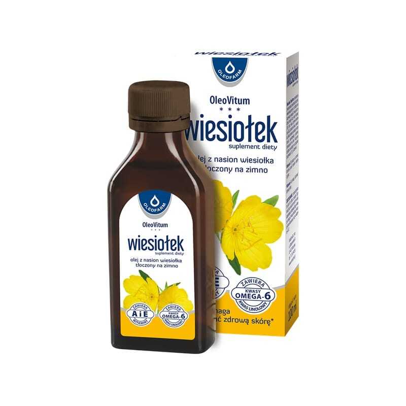 Pupalkový olej s vitamínmi A a E OleoVitum Oleofarm (100 ml)