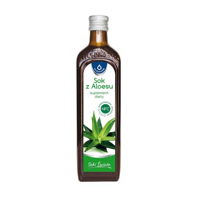 Šťava z aloe vera Oleofarm (500 ml)