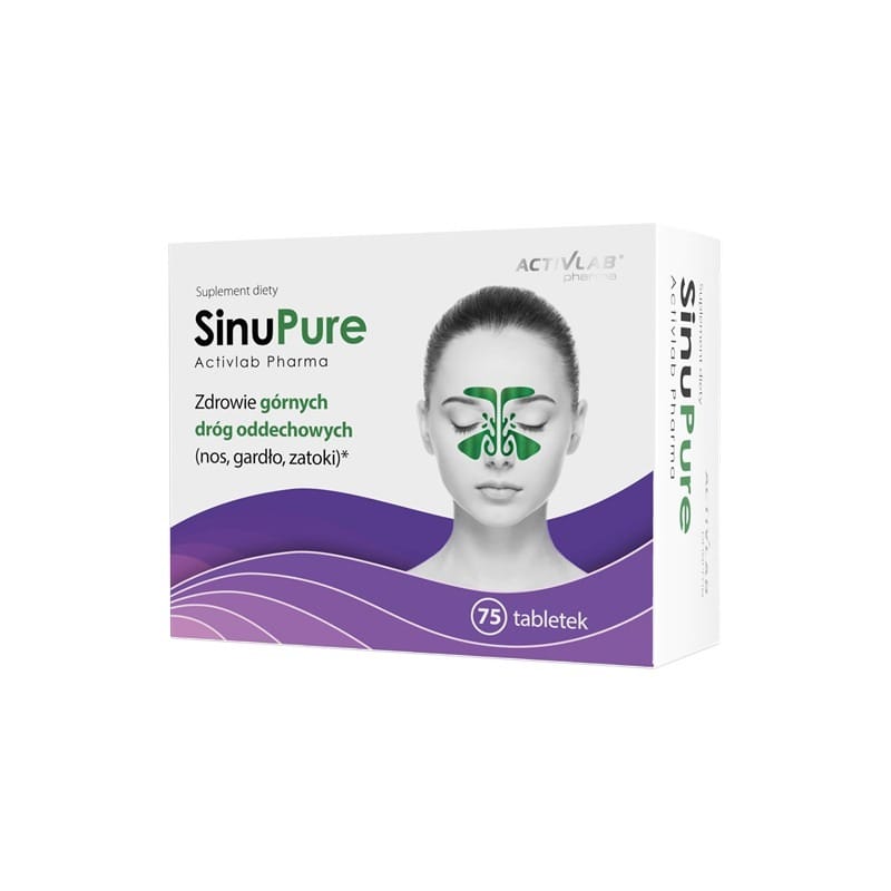 Podpora dutín – SinuPure Activlab Pharma (75 tabliet)