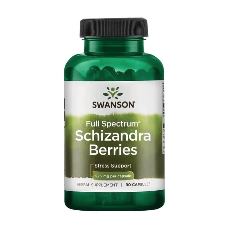 Schizandra Swanson, 525 mg (90 kapsúl)
