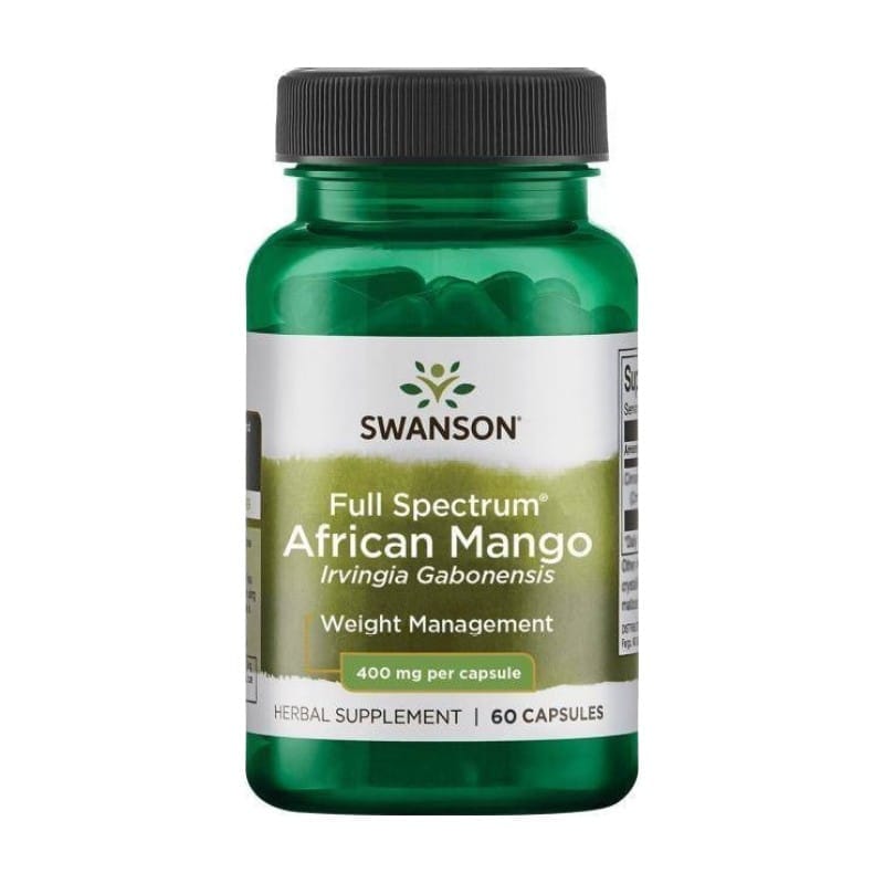 Africké mango Swanson, 400 mg (60 kapsúl)