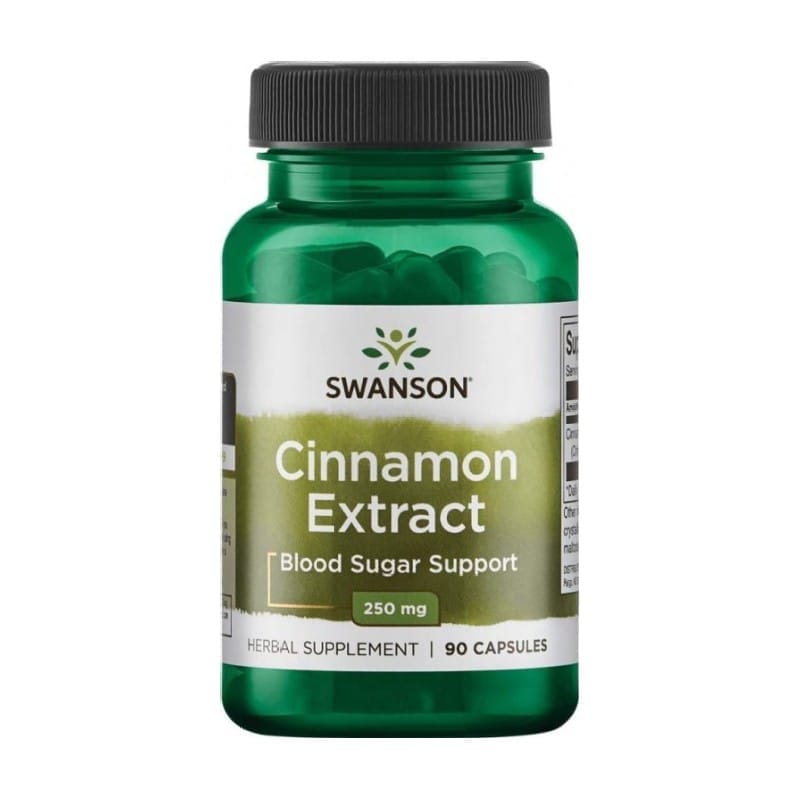 Extrakt zo škorice Swanson, 250 mg (90 kapsúl)