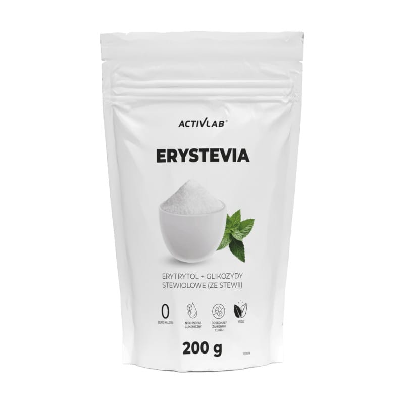 Erytritol so stéviou – Erystevia Activlab (200 g)