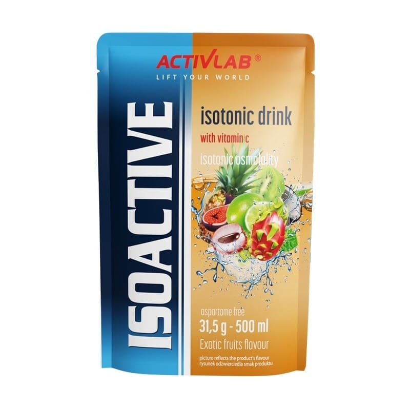 Izotonický nápoj v prášku Isoactive Activlab, exotické ovocie (31,5 g)