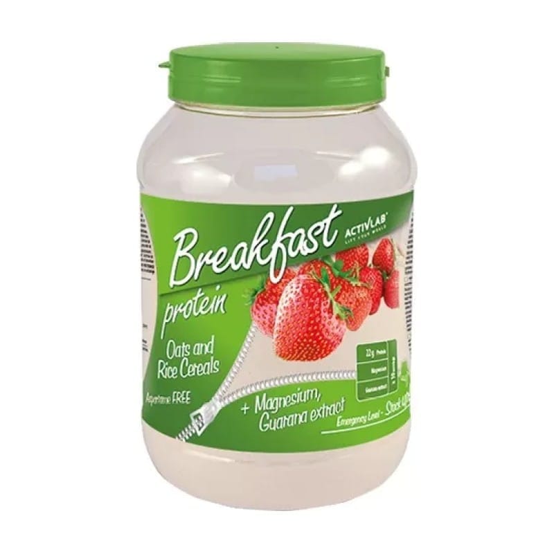 Proteínové raňajky v prášku – Protein Breakfast Activlab, jahodová príchuť (1000 g)