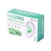 Silikónové štuple do uší s aloe vera Haspro (12 kusov)