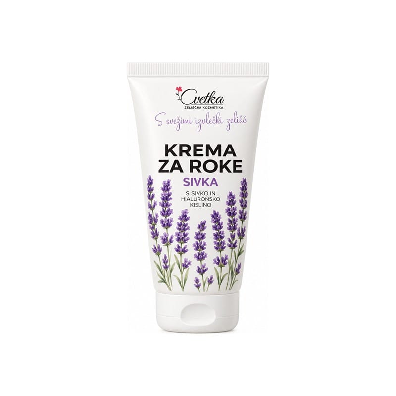 Krém na ruky s levanduľou Cvetka (50 ml)