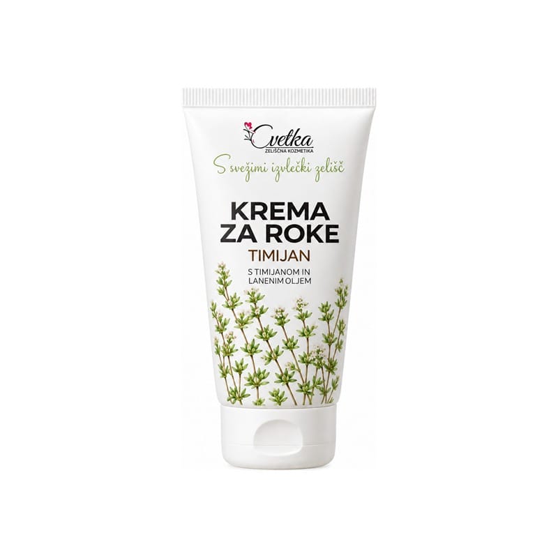 Tymiánový krém na ruky Cvetka (50 ml)