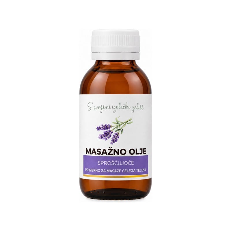 Relaxačný masážny olej Cvetka (125 ml)