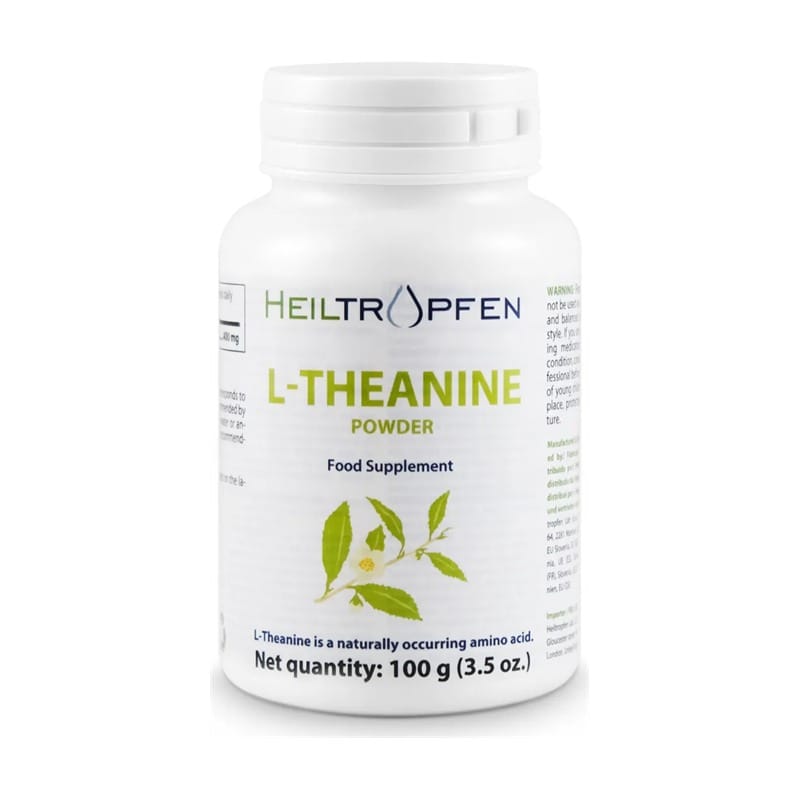 L-teanín v prášku Heiltropfen (100 g)